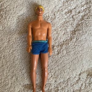 Vintage 1968 Barbie Ken doll wearing fashion collectible 2795